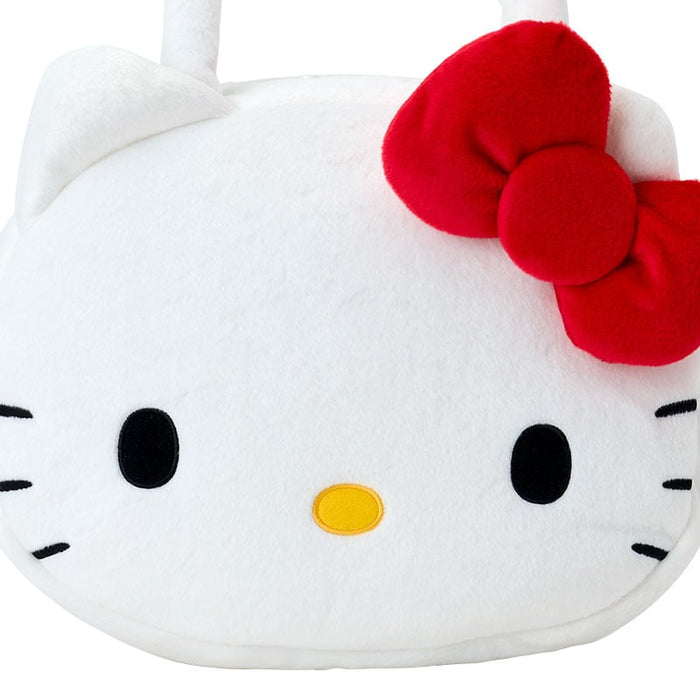 Hello Kitty Plush Face Tote Bag Bags Japan Original