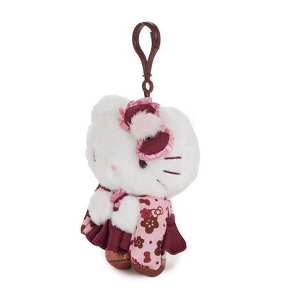 Hello Kitty Plush Mascot Clip (Hakama Series) Plush NAKAJIMA CORPORATION