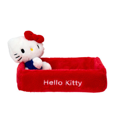 Hello Kitty Plush Storage Tray Home Goods Japan Original