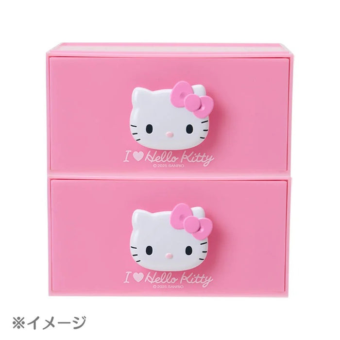 Hello Kitty Stacking Container (I Love Hello Kitty Series) Home Goods Japan Original
