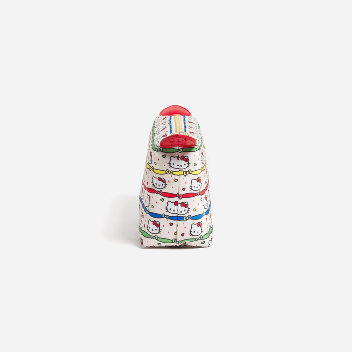 Hello Kitty x Stoney Clover Lane Small Pouchette (Hello Kitty Ribbon Stripe) Bags STONEY CLOVER LANE