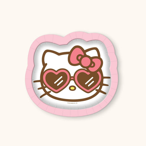 Hello Kitty x Studio Oh! Beach Party Dessert Plates Paper Tableware Studio Oh!