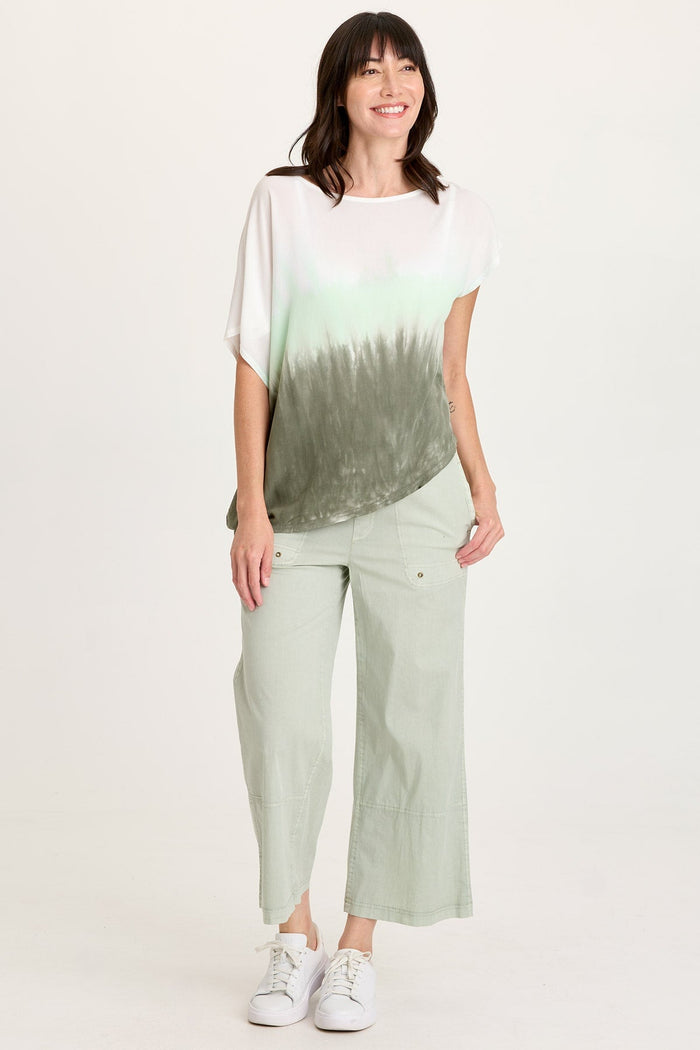 XCVI Helmi Asymmetrical Crepe Top