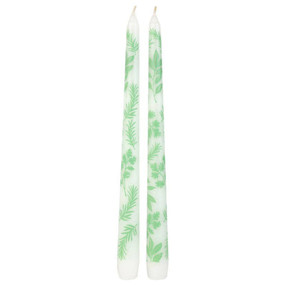 Herb Taper Dinner Candles - 2 Pack | Home Decor |