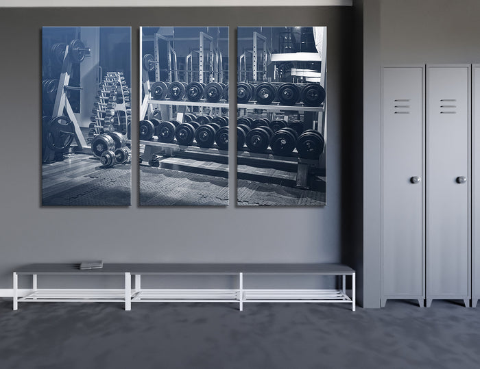 Home Gym Decor Canvas Print #4179