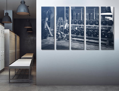 Home Gym Decor Canvas Print #4179