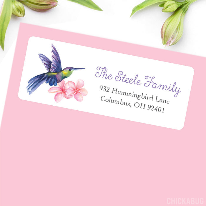 Hummingbird Address Labels