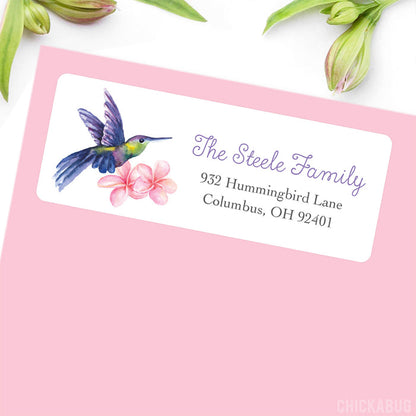 Hummingbird Address Labels
