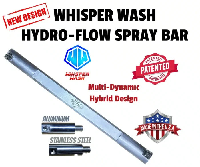 HYDRO-FORCE 2 TIP SPRAY BAR FOR 28" BIG GUY by WHISPER WASH (4510)