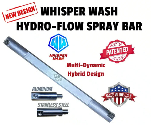 HYDRO-FORCE 2 TIP SPRAY BAR FOR 28" BIG GUY by WHISPER WASH (4510)
