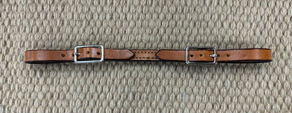 CURB STRAP - CS15 - 1/2" Double Buckle Antiqued