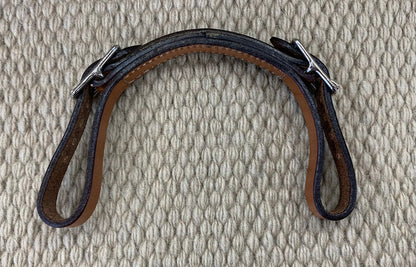 CURB STRAP - CS08 - 5/8" Double Buckle Antiqued