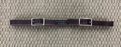 CURB STRAP - CS13 - 1/2" Double Buckle Latigo