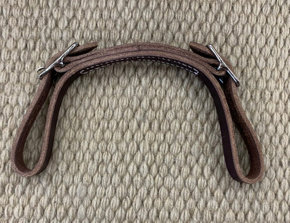 CURB STRAP - CS10 - 5/8" Double Buckle Latigo