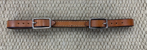 CURB STRAP - CS08 - 5/8" Double Buckle Antiqued