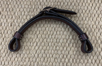 CURB STRAP - CS29 - 5/8" Brown w/ One Buckle