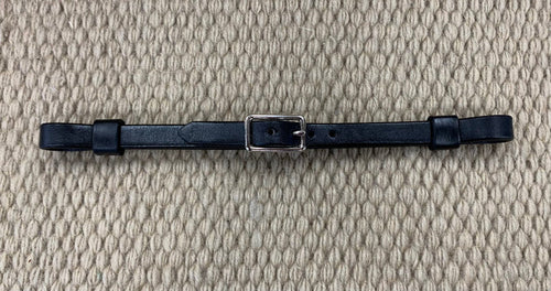 CURB STRAP - CS26 - 1/2" Single Buckle Black