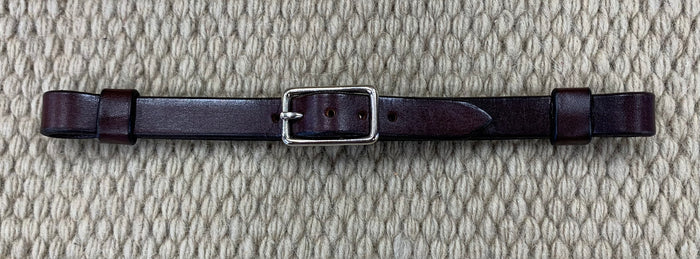 CURB STRAP - CS29 - 5/8" Brown w/ One Buckle