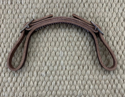 CURB STRAP - CS13 - 1/2" Double Buckle Latigo