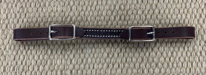CURB STRAP - CS10 - 5/8" Double Buckle Latigo