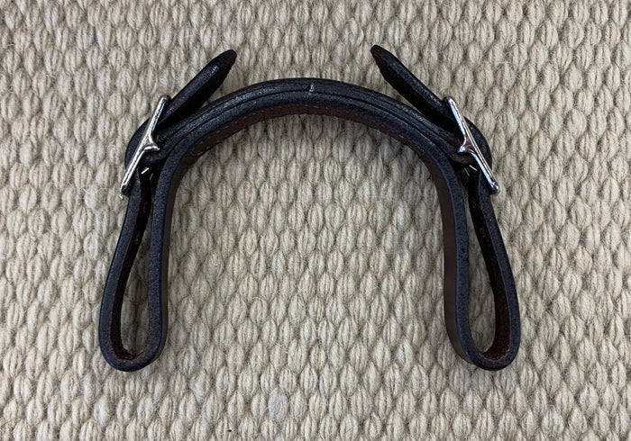 CURB STRAP - CS06 - 5/8" Double Buckle Brown