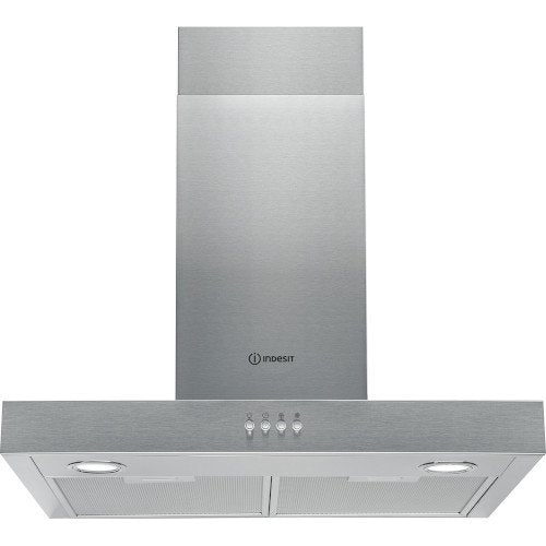 Indesit IHBS65LMX Cooker Hood Stainless Steel Stainless Steel