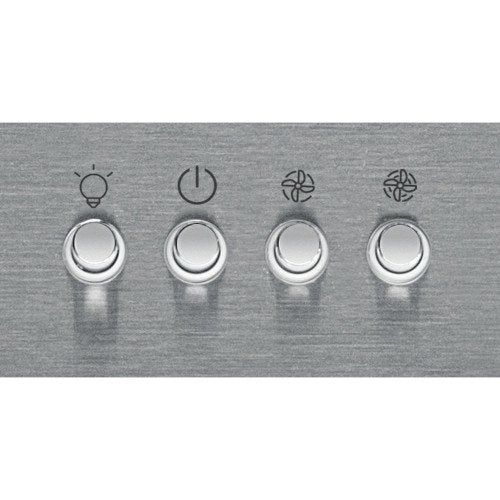 Indesit IHBS65LMX Cooker Hood Stainless Steel Stainless Steel