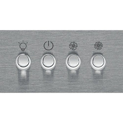 Indesit IHBS65LMX Cooker Hood Stainless Steel Stainless Steel
