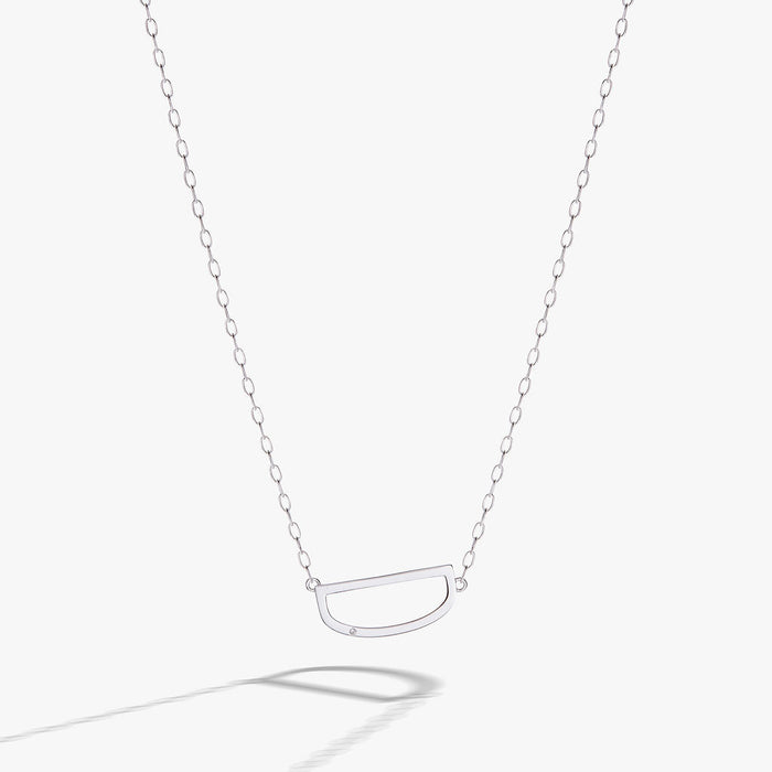 Initial D Precious Elongated Necklace