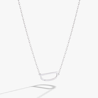 Initial D Precious Elongated Necklace