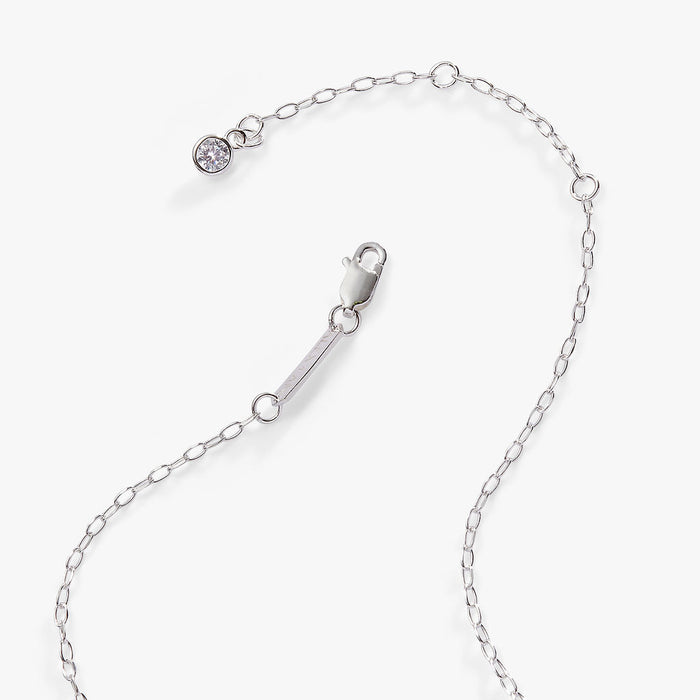 Initial D Precious Elongated Necklace