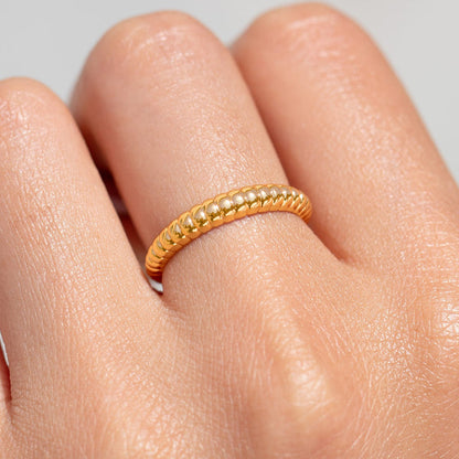 Isla Mujeres Croissant Ring