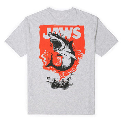 RSVLTS Jaws Crewneck T-shirt Jaws 50th Anniversary "Boat Breaker" – Crewneck Tee Jaws 50th Anniversary "Boat Breaker" – Crewneck Tee
