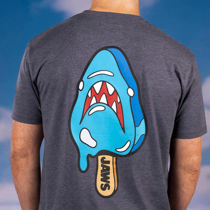 RSVLTS Jaws Crewneck T-shirt Jaws 50th Anniversary "Sharksicle" – Crewneck Tee Jaws 50th Anniversary "Sharksicle" – Crewneck Tee