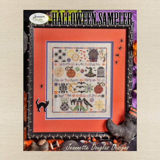 Jeannette Douglas Designs - Halloween Sampler - Booklet Chart