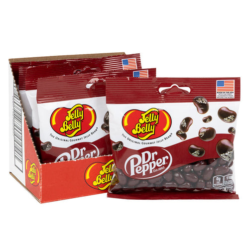 Jelly Belly Dr. Pepper Jelly Beans Peg Bag - 12 Count