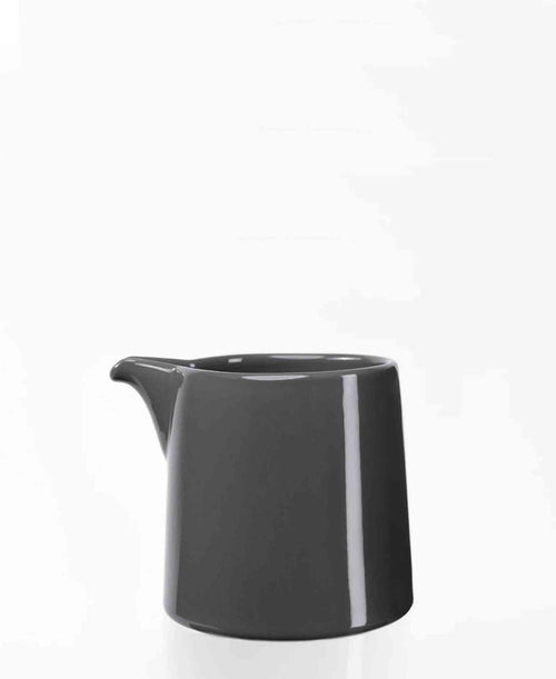 Jenna Clifford Flat Stackable Creamer - Dark Grey
