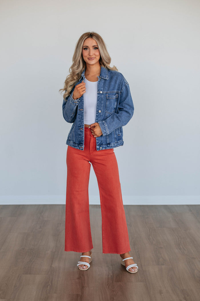 Jessi Denim Jacket - Dark Wash
