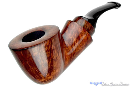 Blue Room Briars is proud to present this Johny Pipes Bent Dublin Reverse Calabash