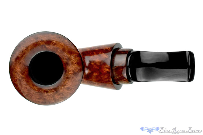 Blue Room Briars is proud to present this Johny Pipes Bent Dublin Reverse Calabash