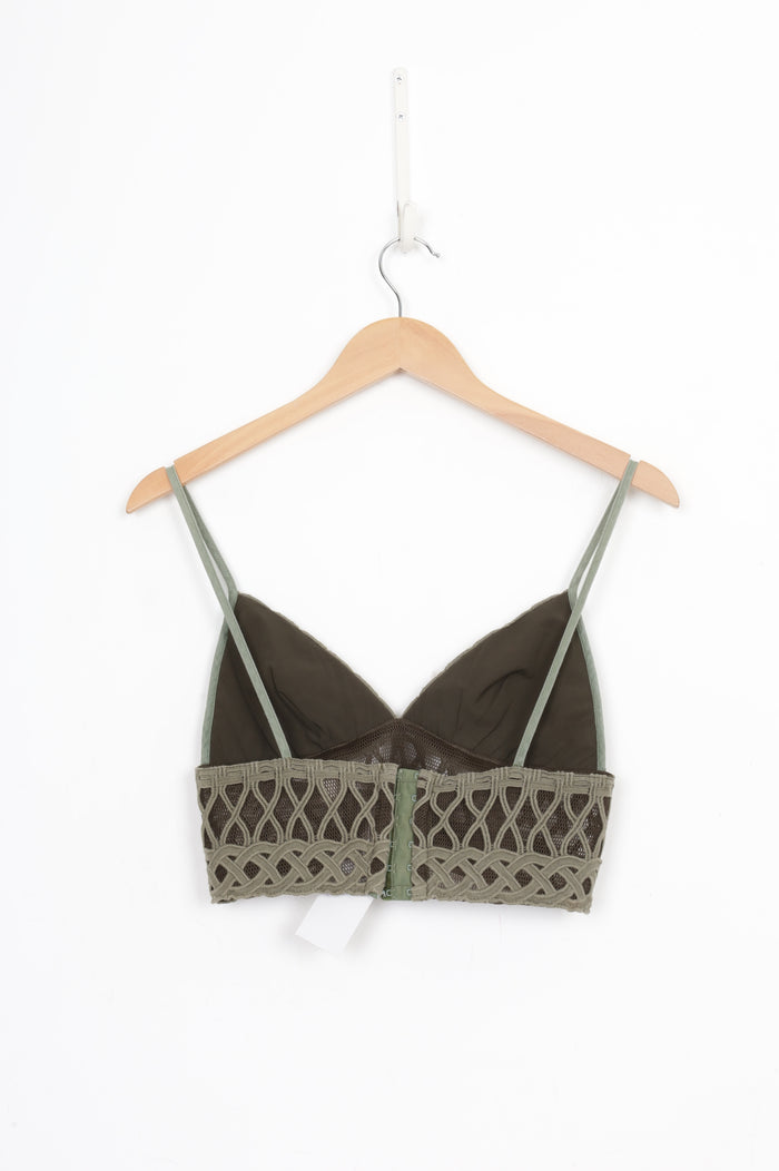 Jonathan Simkhai Womens Green Top Size 0