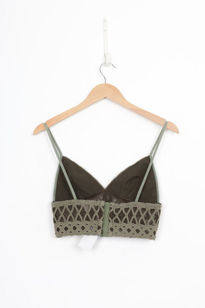 Jonathan Simkhai Womens Green Top Size 0