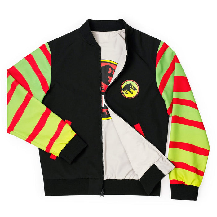 RSVLTS S Jurassic Park Jacket Jurassic Park “Jurassic Rides” – Reversible Bomber Jacket