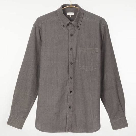 Kabir Standard Shirt w/Saddle Stitch Charcoal