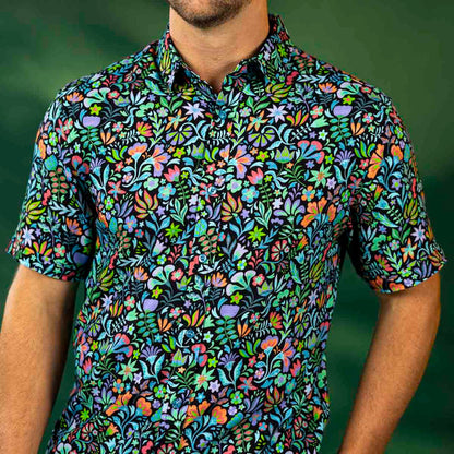 RSVLTS RSVLTS Bamboo Short Sleeve Shirt Kaleidos – Bamboo Short Sleeve Shirt Kaleidos – Bamboo Short Sleeve Shirt