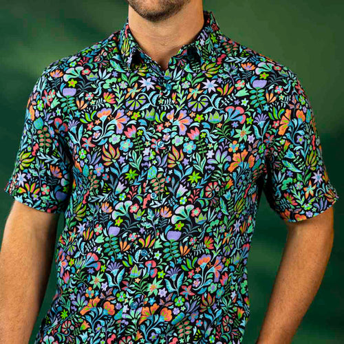 RSVLTS RSVLTS Bamboo Short Sleeve Shirt Kaleidos – Bamboo Short Sleeve Shirt Kaleidos – Bamboo Short Sleeve Shirt