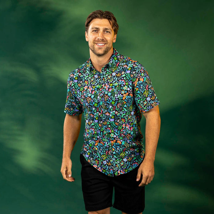 RSVLTS RSVLTS Bamboo Short Sleeve Shirt Kaleidos – Bamboo Short Sleeve Shirt Kaleidos – Bamboo Short Sleeve Shirt