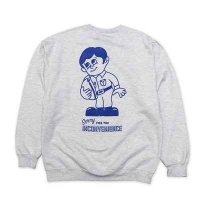 Kanban Boy Crewneck Sweatshirt (Ash)