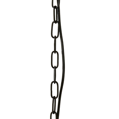 Karter 3 Light Cube Pendant Black 30x61cm