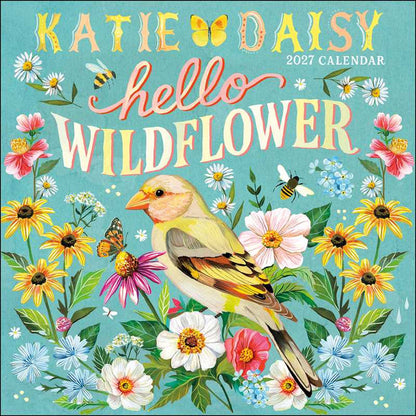 Katie Daisy 2027 Wall Calendar by Katie  Daisy
